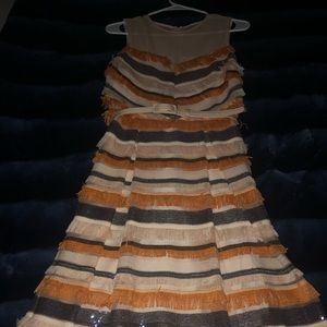 Multi Sequin & Mesh Dress